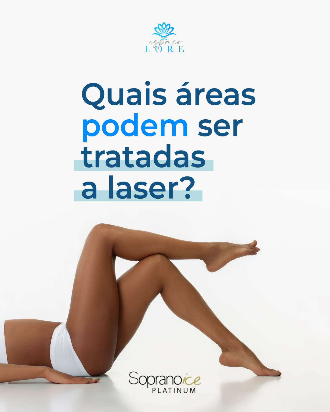 Quais áreas podem ser tratadas a laser?