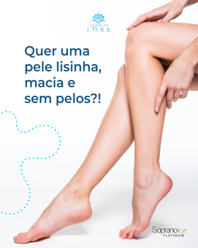 Quer uma pele lisinha, macia e sem pelos?