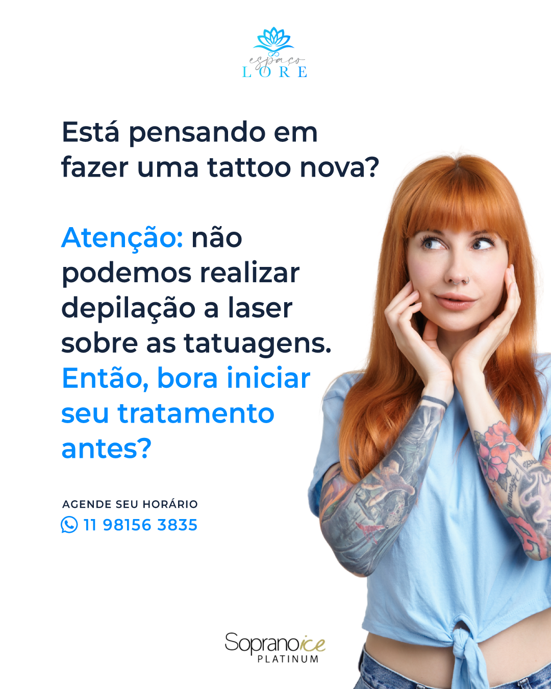 Está pensando em fazer uma Tattoo nova?