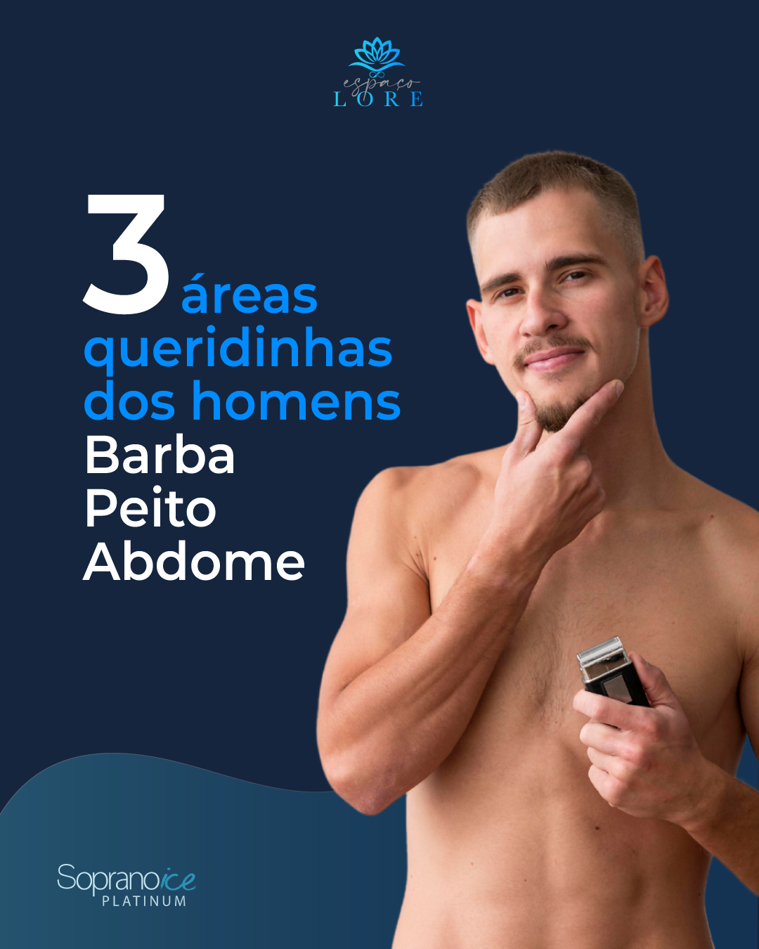 Dica: 3 áreas queridinhas dos homens: